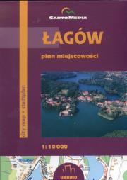 Opakowanie Łagów Plan miejscowości 1:10 000