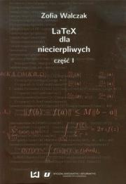 Okładka książki LaTeX dla niecierpliwych Część 1
