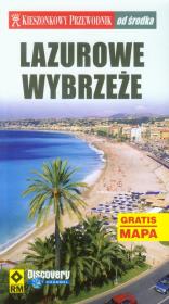 Okładka książki Lazurowe Wybrzeże Kieszonkowy przewodnik od środka