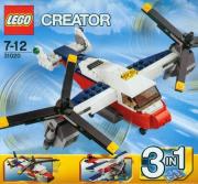 Lego Creator 3in1 Śmigłowiec. Wydawca: Alegoria. Dadada.pl Opakowanie Lego Creator 3in1 Śmigłowiec