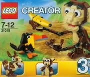 Lego Creator 3in1 Zawadiackie zwierzęta. Wydawca: Alegoria. Dadada.pl Opakowanie Lego Creator 3in1 Zawadiackie zwierzęta