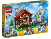 LEGO Creator Chatka w górach. Wydawca: Alegoria. Dadada.pl Opakowanie LEGO Creator Chatka w górach