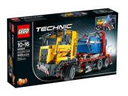LEGO Technic Ciężarówka do przewozu kontenerów. Wydawca: Alegoria. Dadada.pl Opakowanie LEGO Technic Ciężarówka do przewozu kontenerów