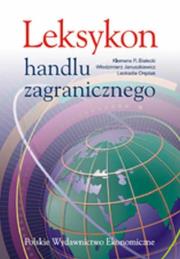 Okładka książki Leksykon handlu zagranicznego