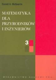 Okładka książki Matematyka dla przyrodników i inżynierów t.3