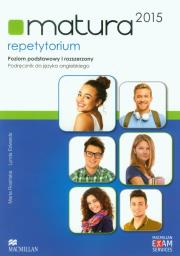Matura 2015 Repetytorium Poziom podstawowy i rozszerzony. Autor: Marta Rosińska, Edwards Lynda. Dadada.pl Okładka książki Matura 2015 Repetytorium Poziom podstawowy i rozszerzony