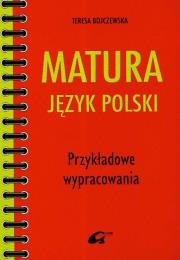 Okładka książki Matura Język polski Przykładowe wypracowania