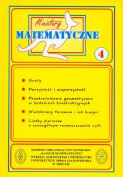 Miniatury matematyczne 4 Grafy. Autor: Bobiński Zbigniew, Ciszewska-Jędrasik Maria, Jarek Paweł, Kamiński Brunon, Kourliandtchik Lev, Mentzen Mieczysław K.. Dadada.pl Okładka książki Miniatury matematyczne 4 Grafy