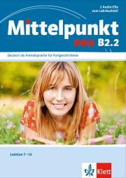 Okładka książki Mittelpunkt neu B2.2 Podręcznik z ćwiczeniami + CD