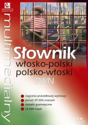 Multimedialny słownik włosko-polski polsko-włoski PWN. Wydawca: Wydawnictwo Naukowe PWN. Dadada.pl Opakowanie Multimedialny słownik włosko-polski polsko-włoski PWN