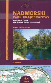 Opakowanie Nadmorski Park Krajobrazowy Mapa turystyczna