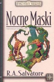 Nocne maski. Autor: Salvatore R. A.. Dadada.pl Okładka książki Nocne maski