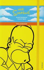 Opakowanie Notes Moleskine SIMPSONOWIE L w linie żółta