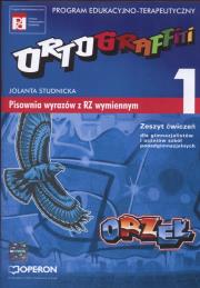 Ortograffiti GIM 1 OPERON. Autor: Studnicka Jolanta. Dadada.pl Okładka książki Ortograffiti GIM 1 OPERON