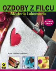 Okładka książki Ozdoby z filcu Biżuteria i akcesoria