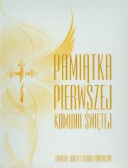 Okładka książki Pamiątka Pierwszej Komunii Świętej Biblia+Album