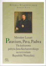 Okładka książki Patavium, Pava, Padwa