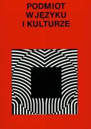 Opakowanie Podmiot w języku i kulturze