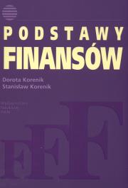Podstawy finansów. Autor: Korenik Dorota, Korenik Stanisław. Dadada.pl Okładka książki Podstawy finansów