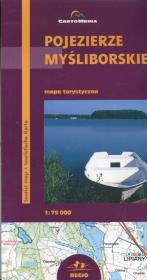 Opakowanie Pojezierze Myśliborskie Mapa turystyczna