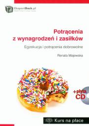 Okładka książki Potrącenia z wynagrodzeń i zasiłków + CD