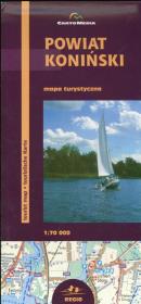 Opakowanie Powiat Koniński Mapa turystyczna 1:70 000