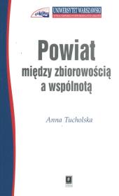 Okładka książki Powiat między zbiorowością a wspólnotą
