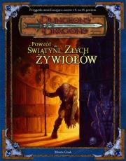 Powrót do Świątyni Złych Żywiołów. Autor: Cook Monte. Dadada.pl Okładka książki Powrót do Świątyni Złych Żywiołów