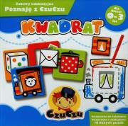 Okładka książki Poznaję z CzuCzu - Kwadrat