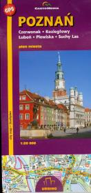 Okładka książki Poznań plan miasta 1: 20 000