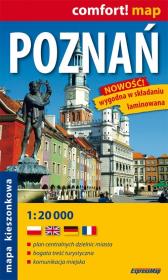 Opakowanie Poznań plan miasta 1:20 000