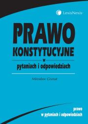 Okładka książki Prawo konstytucyjne w pytaniach i odpowiedziach