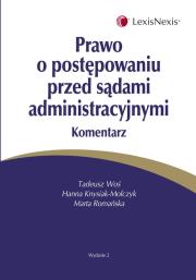 Okładka książki Prawo o postępowaniu przed sądami administracyjnymi. Komentarz