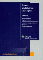 Opakowanie Prawo podatkowe Część ogólna Kazusy