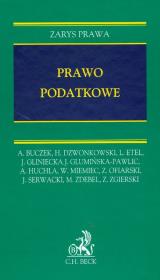 Okładka książki Prawo podatkowe