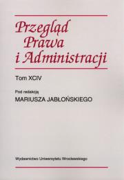 Opakowanie Przegląd prawa i administracji Tom 94