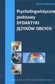 Okładka książki Psycholingwistyczne podstawy dydaktyki języków obcych