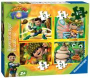 Opakowanie Puzzle Tree Fu Tom 4 w 1