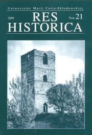 Opakowanie Res Historica tom 21