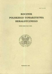 Opakowanie Roczniki polskiego towarzystwa heraldycznego t  II (XIII)