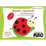 Rysunki, rysuneczki - Zuzi Biedroneczki. Autor: Podleśna Małgorzata. Dadada.pl Okładka książki Rysunki, rysuneczki - Zuzi Biedroneczki