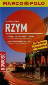 Okładka książki Rzym Przewodnik z atlasem miasta