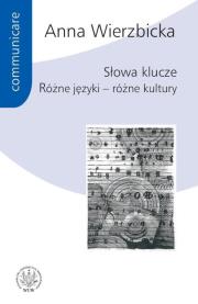 Słowa klucze Różne języki - różne kultury. Autor: Wierzbicka-Grajek Joanna. Dadada.pl Okładka książki Słowa klucze Różne języki - różne kultury