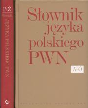 Słownik języka polskiego PWN t.1-2. Autor: Drabik Lidia, Sobol Elżbieta. Dadada.pl Okładka książki Słownik języka polskiego PWN t.1-2