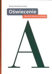 Okładka książki Słownik literatury polskiej Oświecenie