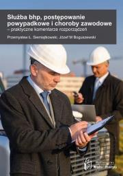 Służba bhp, postępowanie powypadkowe i choroby zawodowe. Autor: Siemiątkowski Przemysław Ł.. Dadada.pl Okładka książki Służba bhp, postępowanie powypadkowe i choroby zawodowe