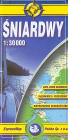 Opakowanie Śniardwy mapa turystyczna 1:30 000