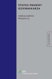 Okładka książki Status prawny dziennikarza