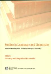 Okładka książki Studies in Language and Linguistics