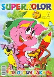 Opakowanie Superkolor 2 Kolorowa łąka Kolorowanka